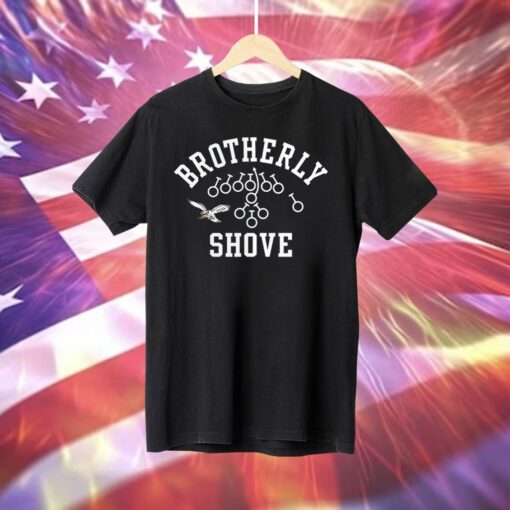 Philadelphia Eagles Brotherly Shove T-shirt