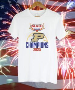 Purdue Maui Invitational Champions 2023 T-Shirt