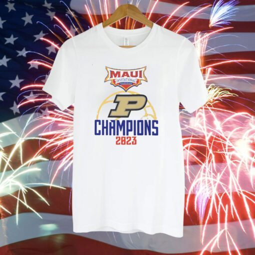 Purdue Maui Invitational Champions 2023 T-Shirt