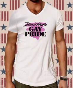 Retro Gay Pride Don't Hide Gay Pride Hoodie T-Shirts