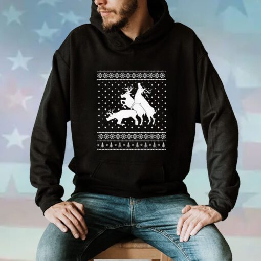 Sexing Reindeer Ugly Jumper Hoodie T-Shirt