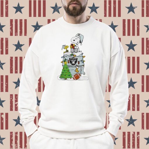 Snoopy Las Vegas Raiders Christmas Sweatshirt