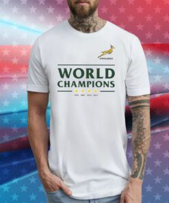 Springboks World Champions 2023 Tee Shirt