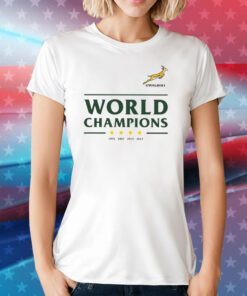 Springboks World Champions 2023 Tee Shirts
