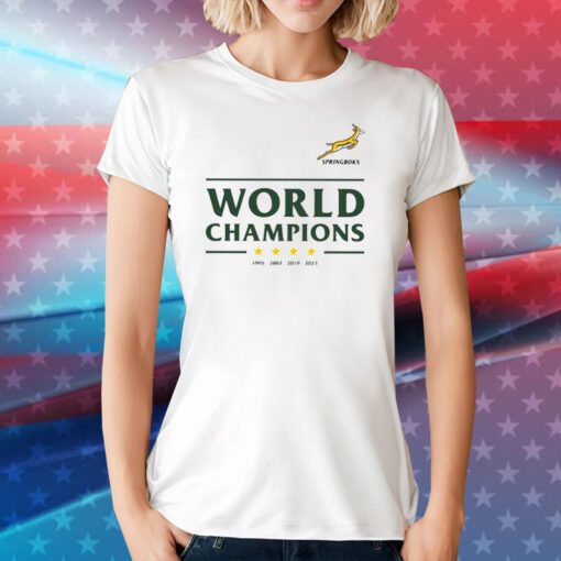 Springboks World Champions 2023 Tee Shirts