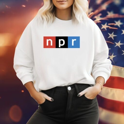 Square National Public Radio Hoodie Tee Shirt