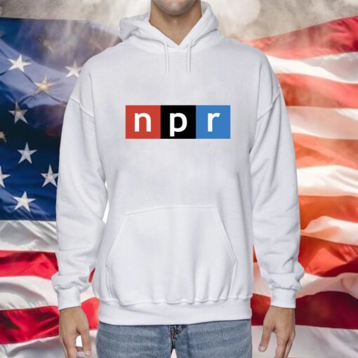 Square National Public Radio Hoodie TShirt