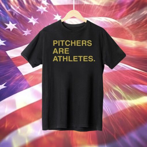 Stephen Schoch Pitchers Are Athletes T-Shirt