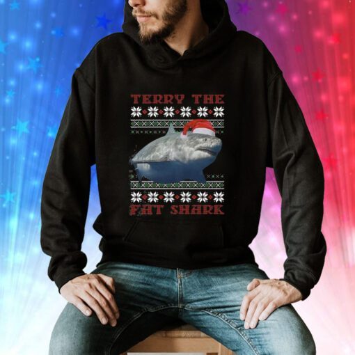 Terry The Fat Shark Christmas Sweatshirts