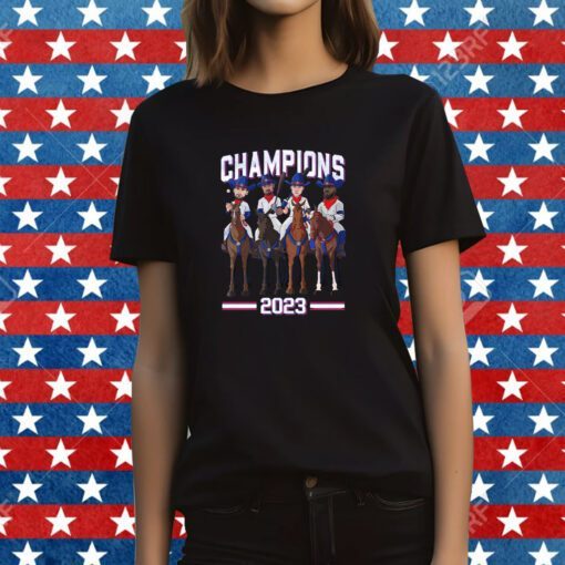 Official Texas Champions 2023 Tee Shirts