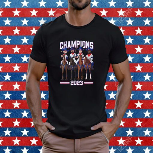 Official Texas Champions 2023 Tee Shirt