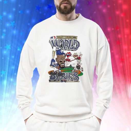 Texas Ranger Vs Arizona Diamondbacks 2023 World Series Cartoon Sweatshirt