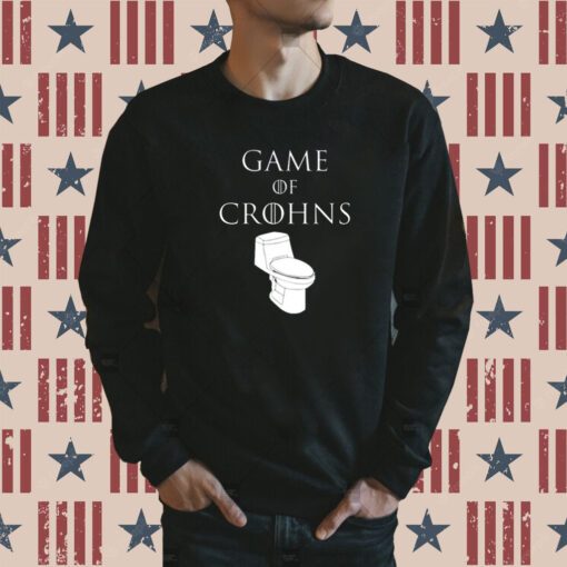 That Go Hard Toilet Game Of Crohns Sweatshirts