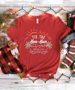 Tis The Sea Sun Chrismtas 2024 TShirts