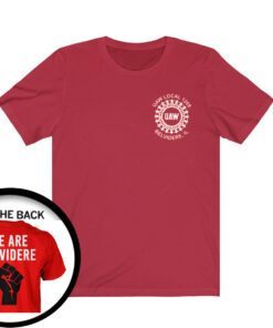 Uaw We Are Belvidere Red Tee Shirt