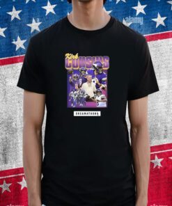 Official Vikings Kirk Cousins Dreamathon T-Shirt