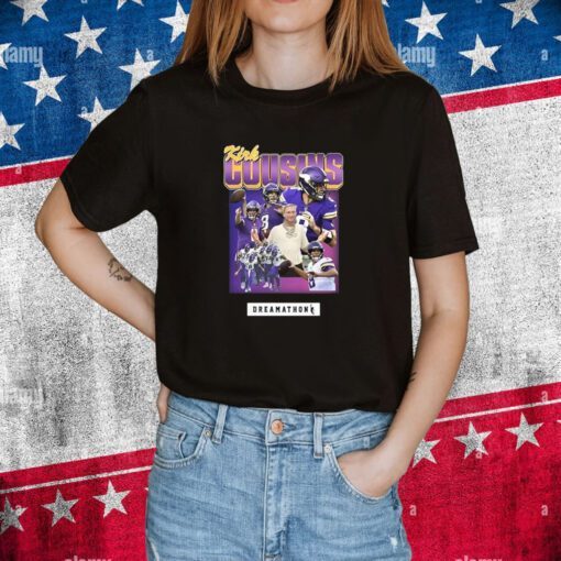 Official Vikings Kirk Cousins Dreamathon T-Shirts