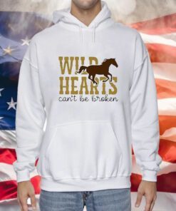 Wild Hearts Can’t Be Broken Horse Art Pattern Print Casual Sweatshirts