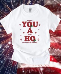Wishing You A Jolly Ho Hoodie T-Shirt