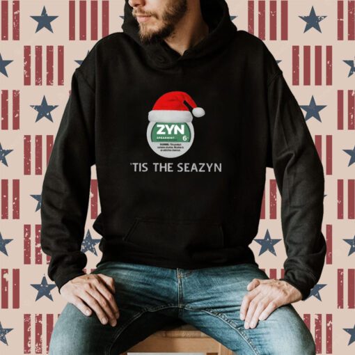 Zyn Spearmint 15 Nicotine Pouches Tis The Seazyn Hoodie T-Shirt