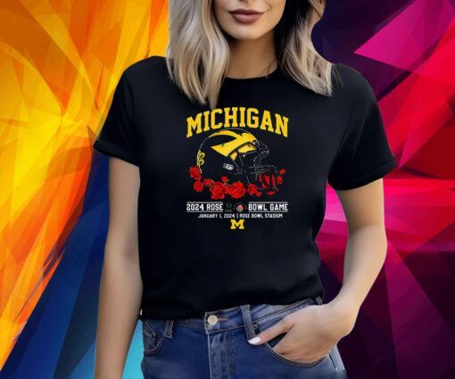 Michigan Wolverines 2024 Rose Bowl Game Go Michigan Shirt