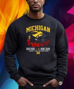 Michigan Wolverines 2024 Rose Bowl Game Go Michigan Shirt