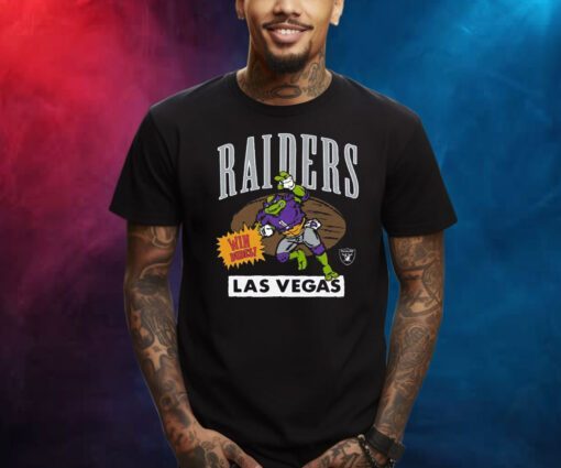 Tmnt Donatello X Las Vegas Raiders Homage Shirts