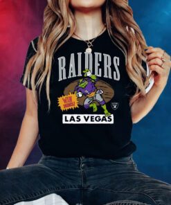 Tmnt Donatello X Las Vegas Raiders Homage Shirts