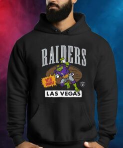 Tmnt Donatello X Las Vegas Raiders Homage Shirts