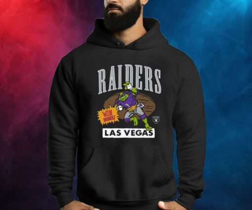 Tmnt Donatello X Las Vegas Raiders Homage Shirts