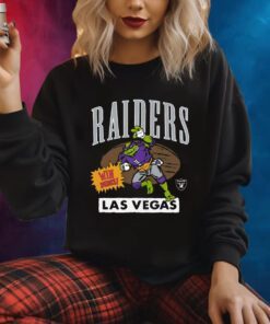 Tmnt Donatello X Las Vegas Raiders Homage Shirts