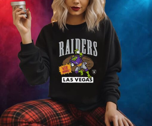 Tmnt Donatello X Las Vegas Raiders Homage Shirts