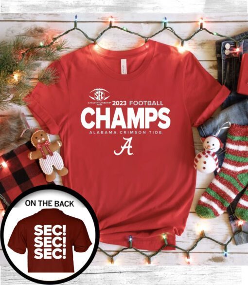 Alabama Crimson Tide 2023 SEC Football Conference Champions Sweatshirt