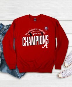 Alabama Crimson Tide Fanatics Branded 2023 Sec Football Conference Champions Sweatshirt