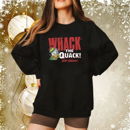 Beat Oregon Whack the Quack for Liberty College Sweatshirt