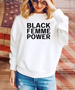 Black Femme Power SweatShirt