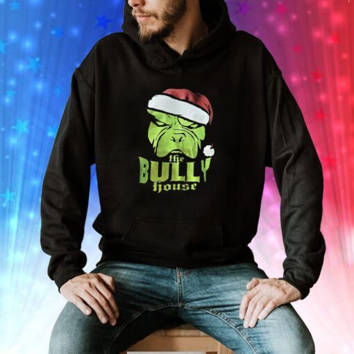 Bull Dog Grinch The Bully House Christmas Hoodie