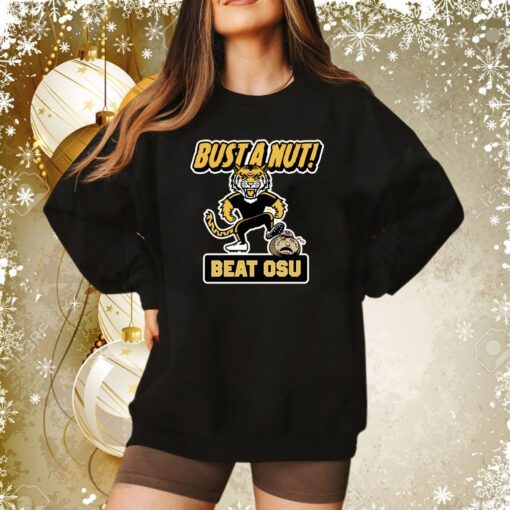 Bust A Nut! Ohio Missouri College Sweatshirt