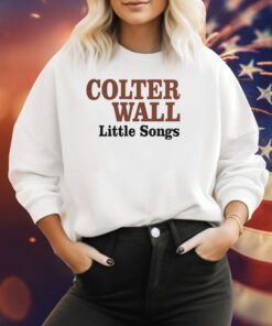 Colter Wall Merch Little Songs Album Sweatshirt