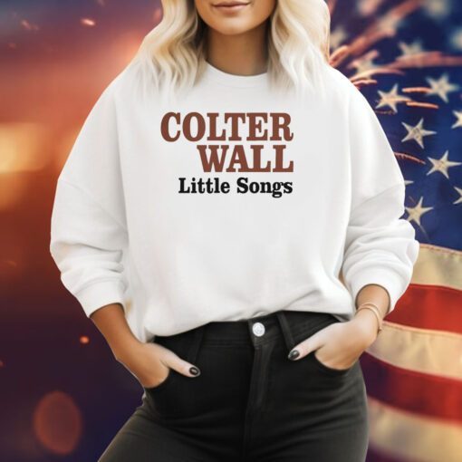 Colter Wall Merch Little Songs Album Sweatshirt