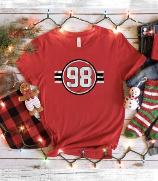 Connor Bedard 98 Chicago Hockey Shirts