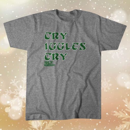 Cry Iggles Cry San Francisco 95.7 the Game Sweatshirt