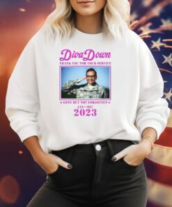 Diva Down Thank You For Your Service George Santos Sweatshirt