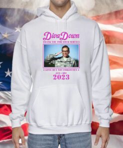 Diva Down Thank You For Your Service George Santos Hoodie