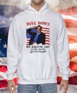 Diva Down We Salute You George Santos Hoodie