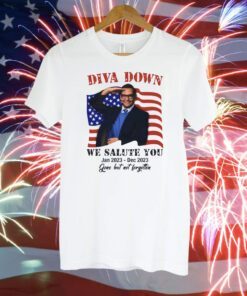 Diva Down We Salute You George Santos TShirt