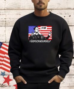 Elon Musk Hi Bob Gofuckyourself Usa Flag T-shirt