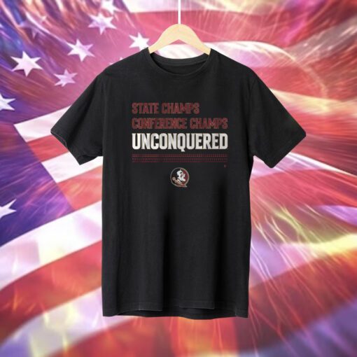 FSU Football Unconquered State Conference Champs Shirt