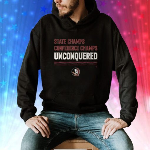 FSU Football Unconquered State Conference Champs Hoodie