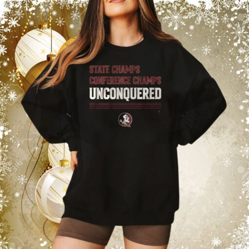 FSU Football Unconquered State Conference Champs Sweatshirt